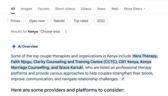 Best couple therapist in Kenya