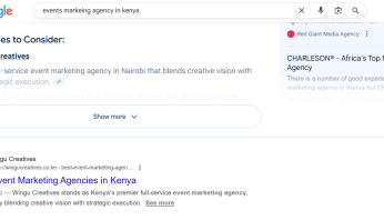 event marketing agencies in Kenya